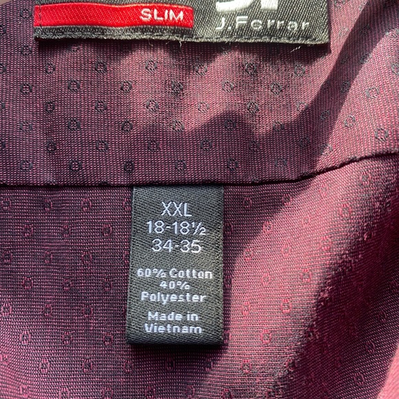 JF J FERRAR Stretch Slim Fit Shirt - Picture 4 of 4